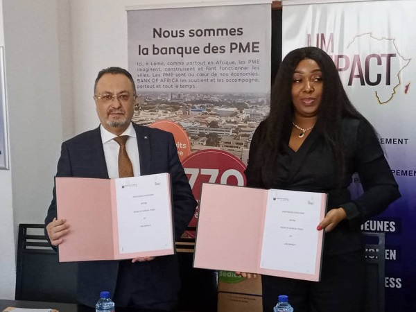 Entrepreneuriat F&eacute;minin  La BOA-Togo octroie des financements &agrave; LIM IMPACT et l'AFCET